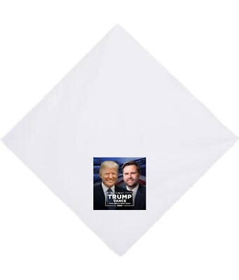 Bandana Donald Trump 2024 Vance 45 47 MAGA Make America Great Again You Missed Foto 1 de 4