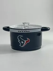 NFL Houston Texans BOWL Chili Soup Cereal Candy Dish Tailgate Party 16 oz Dip - Picture 1 of 7