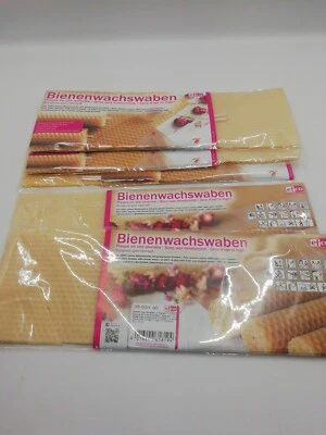 Efco Bees Wax Honeycomb 2 Sheets + Wicks sets x 5 New other  - Image 1 of 4