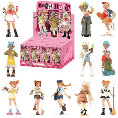 100% Authentic POP MART x Peach Riot Rush Hour Series Confirmed Figure Dolls Toy - Image 1 of 4