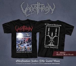Varathron - Glorification Under The Latin Moon -- Camiseta oficial / Necromantia - Imagen 1 de 1