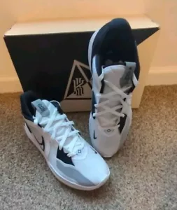 Nike Kyrie Low 5 TB 'White Black' Basketball Shoes Men's Size 13 DO9617-100 - Picture 1 of 8