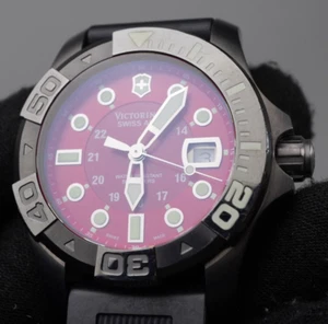 Victorinox Swiss Army Dive Master 500M Watch 241427 sapphire 45mm red dial - Picture 1 of 16