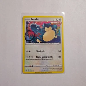 SWIRL B 🌀 Snorlax SWSH119 Cosmos Holo Rare Sword & Shield Pokemon Card - NM - Imagen 1 de 2