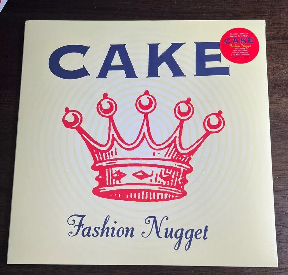 Cake Fashion Nugget LP Red Vinyl Exclusive Color 90s Vinyl Sealed New - Image 1 of 2