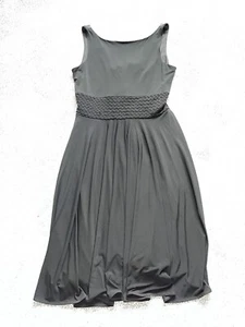 Womens Coast Dress, Size 12, Black, Satin, Pencil, Belted, Occasion - Picture 1 of 3