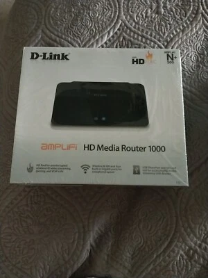 D-Link DIR-657 300 Mbps 4-Port Gigabit Wireless N Router New, Shrinkwrapped  - Image 1 of 4