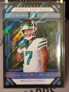 2024 Photogenic rookie portrait Blue Malachi Corley /99 - Picture 1 of 10