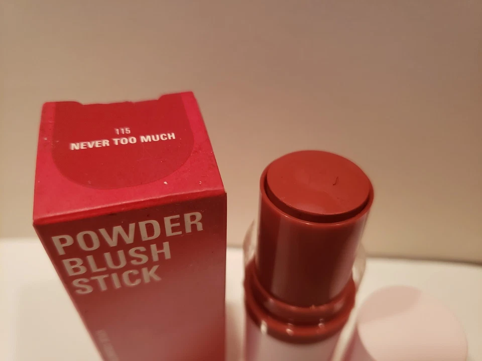 Kylie Jenner - Palo de rubor en polvo #115 nunca demasiado 0,42 OZ - NUEVO EN CAJA PUNTA DAÑADA Foto 1 de 1