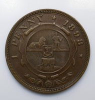1898 South Africa 1 One Penny Zuid Afrikaansche Republiek - Lot 125