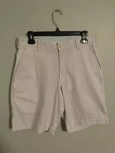Bills Khakis Parker Short Standard Fit Pastel Seersucker Chino Shorts - Men's 30 - Picture 1 of 5