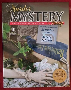 NEW/SEALED 'Murder Mystery: Murder On Misty Island' Dinner Party Game (2007) - Picture 1 of 2