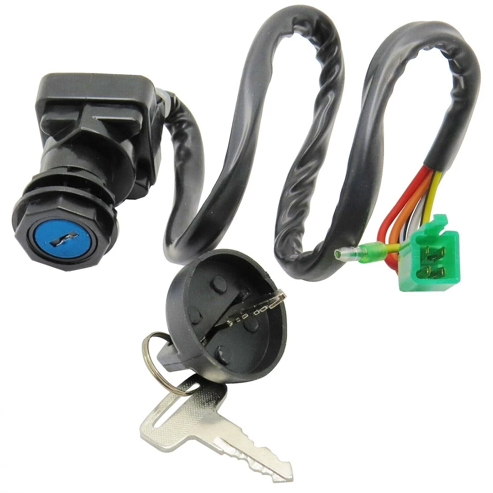 Motopart Ignition Key Switch for Suzuki Quadrunner 250 LTF250 2x4 1988-1998 Foto 1 de 4