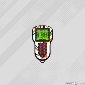 OK1 STYLE GEL STICKER FOR ALFANO KRONOS V2 STOPWATCH - KARTING - Picture 1 of 1
