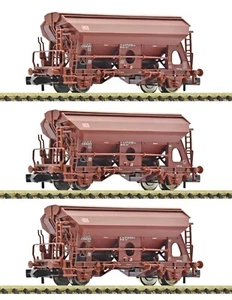 N Scale Wagons - 830358 - Juego de 3 piezas: vagones de techo oscilante, DB AG - Imagen 1 de 1