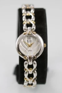 Armitron Diamond NOW Women Watch Stainless St Silver Gold WR Batt White Quartz - Picture 1 of 6