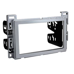 Metra 95-3302S Silver Double-Din Radio instalar kit de tablero para GM, montaje estéreo de coche - Imagen 1 de 2