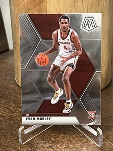 2021-22 Panini Chronicles Mosaic Prizm Evan Mobley Cleveland Cavaliers #252 CAVS - Foto 1 di 2