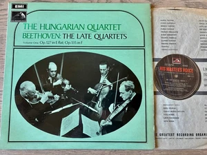 HMV HQS 1177 BEETHOVEN THE LATE QUARTETS VOL 1 LP HUNGARIAN (1966) EX++ GB - Picture 1 of 2