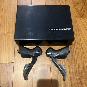 SHIMANO DURA-ACE ST-9001 STI Dual Control Lever Set 2x11s Excellent Low-Use - Bild 1 von 6