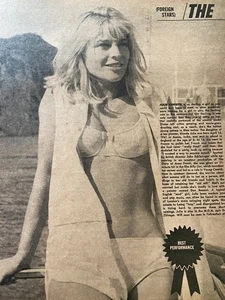 Julie Christie, Pinup vintage de página completa, aa - Imagen 1 de 1