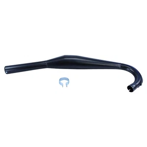 Auspuff Rennbirne schwarz Tuning Race 36 mm für Zündapp GTS CS KS 25 50 - Picture 1 of 2