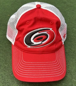 Carolina Hurricanes Hat Cap Snap Back Red NHL Hockey Pro Fanatics Mens - Picture 1 of 6