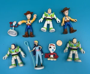 8 Disney Toy Story, 2 - 3" PVC Figuren/Cake Topper, Minis, Buzz, Woody, Forky - Bild 1 von 6