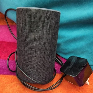 Amazon Echo (2nd Gen) - Smart speaker with Alexa - Grey Fabric Used Working - Picture 1 of 5