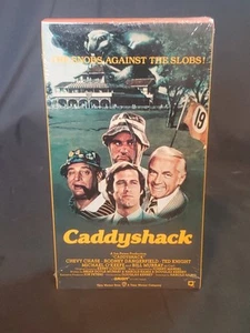 Caddyshack-Rare Early WHV Stamp (VHS, 1991) Factory Sealed Warner Watermark NEW - Picture 1 of 3