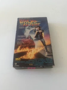RARE Back to the Future Beta NOT a VHS   MCA Betamax Short Box Error Label - Picture 1 of 9