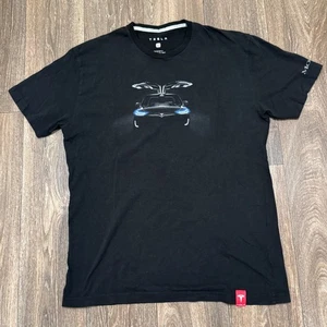 Camicia Ufficiale Tesla Motors Modello X Uomo Grandi Porte Nere Aperte Elon - Foto 1 di 7