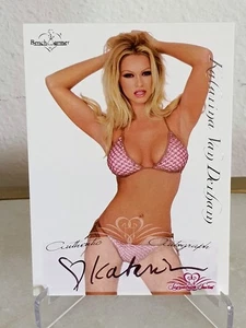 Scheda autografa Bench Warmer 2005 Katarina Van Derham - Foto 1 di 2