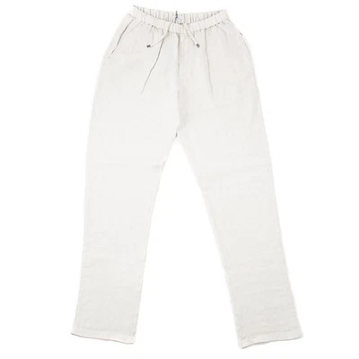 Boglioli Lightweight Linen Drawstring Waist Pants 30 x 27 (Eu 46) S NWT - Image 1 of 4
