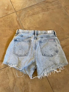 HUDSON Gracie pantaloncino denim orlo grezzo taglia 26 - Foto 1 di 3