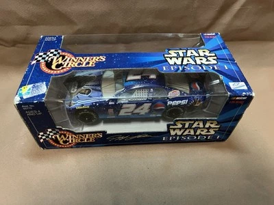 Новый в коробке 1999 Winner's Circle 1/24 NASCAR #24 Джефф Гордон Star Wars эпизод 1 Pepsi - Изображение 1 из 4