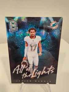 2024 Spectra - ALL OF THE LIGHTS INSERT - Jaylen Waddle SSP - Imagen 1 de 6