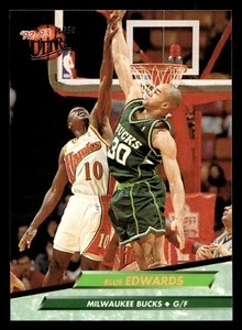 Ultra Blue Edwards 1992 #298 Milwaukee Bucks - Picture 1 of 2