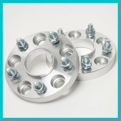 2 ступицы центрические колесные распорки адаптер 20 мм 5x100 56,1 | 56 мм 12x1,5 - Изображение 1 из 4