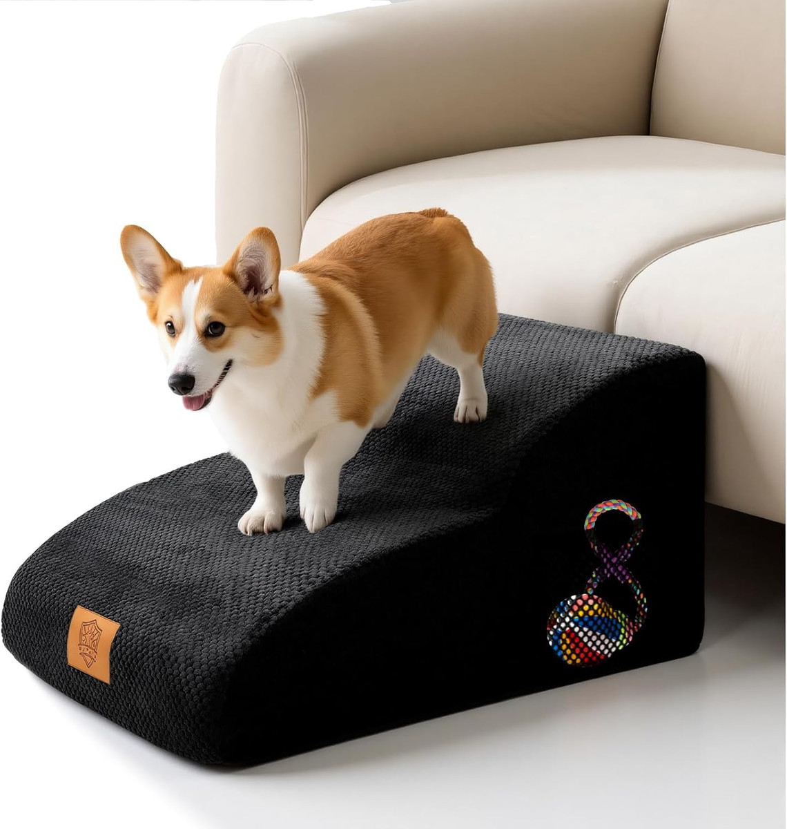 Scaletta Per Cani E Gatti Potuem - 3 Gradini Con Rivestimento Lavabile | Ideale Per Divano E Letto | 60x40.5x41 Cm - Foto 7