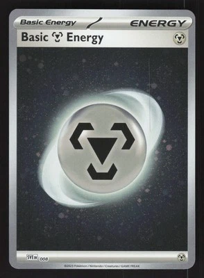 Basic Metal Energy (Cosmos Holo) 008 Pokemon SV01: Scarlet & Violet Base Set - Image 1 of 2