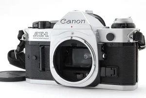[NEAR MINT+] Canon AE-1 Program Body Only 35mm SLR Film Camera Silver From JAPAN - Picture 1 of 10