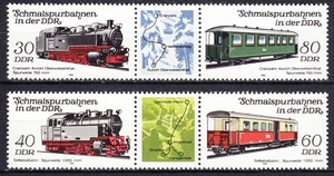 DDR 1984 Mi. Nr. 2864-2867 Streifen Postfrisch ** MNH - Bild 1 von 1