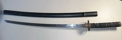 Japanese Samurai Katana Sword, Decorative Collectible W/Scabbard - 38” Total L - Image 1 of 4