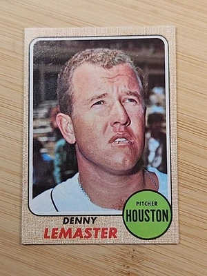 1968 Topps - #491 Denny Lemaster - Image 1 of 2