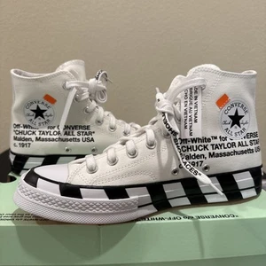 Converse Chuck Taylor All Star 70 Hi Off-White 163862C 2018 EE. UU. para hombre talla 8,5 - Imagen 1 de 5