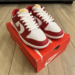 Nike Dunk Low Retro USC Blanco Gimnasio Rojo DD1391-602 Para hombres Talla 10.5 - Imagen 1 de 10