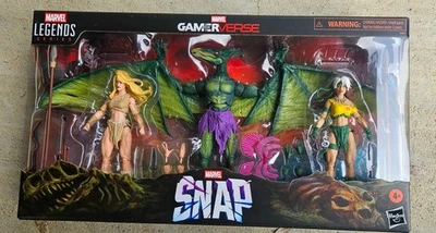 SDCC EXCLUSIVO 2025 MARVEL LEGENDS GAMERVERSE SNAP SAVAGE LAND Rogue Shanna  Foto 1 de 4