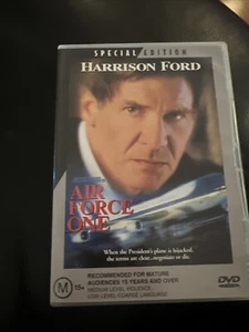 Air Force One DVD Region 4 PAL Free Postage Harrison Ford Next Day Dispatch - Picture 1 of 1