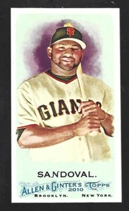 2010 Topps Allen & Ginter's mini #201 Pablo Sandoval card, San Francisco Giants - Picture 1 of 1